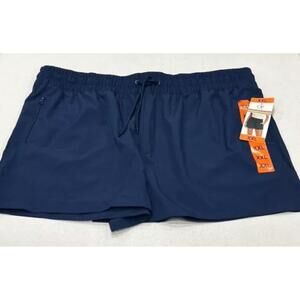 Ocean Pacific Women's Drawstring with 3 Zipper Pockets Shorts, Size XXL. AP